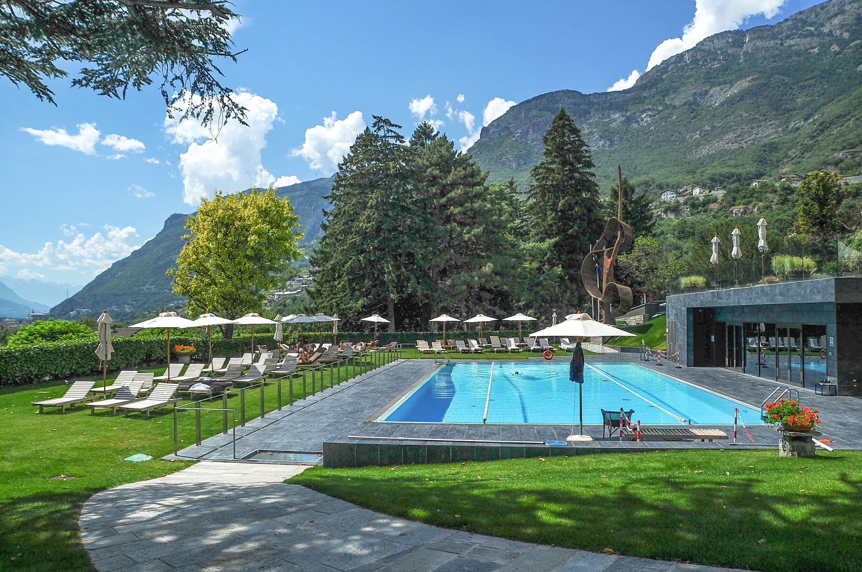 Grand Hotel Billia Saint-Vincent Exterior foto
